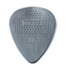 Dunlop 449R 0.88mm Maxi-Grip Standard Guitar Pick (Grey)