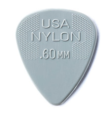 Dunlop 44R 0.60mm Nylon Guitar Pick (Grey)