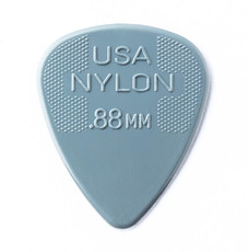 Dunlop 44R 0.88mm Nylon Guitar Pick (Dark grey)