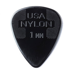 Dunlop 44R 1.00mm Nylon Guitar Pick (Black)