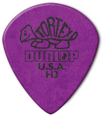 Dunlop 472RH3 Tortex Jazz III Guitar Pick (Purple)