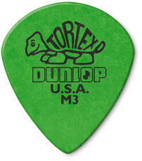 Dunlop 472RM3 Tortex Jazz III Guitar Pick (Green)