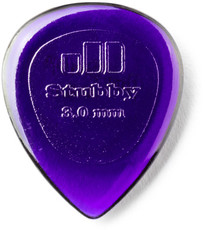 Dunlop 474P 3.0mm Stubby Jazz Guitar Picks (Purple)
