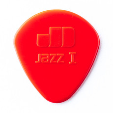 Dunlop 47R1N Nylon Jazz I Guitar Pick (Red)