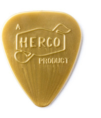 Dunlop Herco Vintage '66 Light Plectrum (Gold)