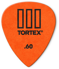 Dunlop Tortex TIII 0.60mm Plectrum (Orange)