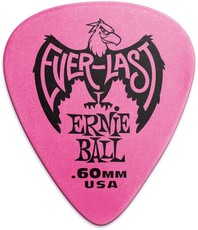 Ernie Ball Everlast .60mm Delrin Plectrum (Pink)