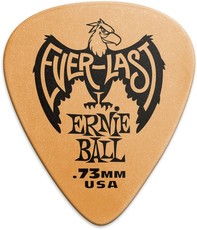 Ernie Ball Everlast 0.73mm Guitar Plectrum (Orange)
