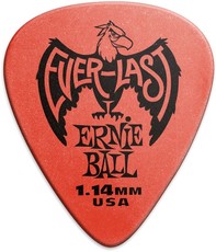 Ernie Ball Everlast 1.14mm Guitar Plectrum (Red)