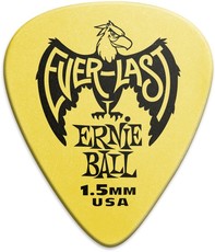 Ernie Ball Everlast 1.5mm Guitar Plectrum (Yellow)