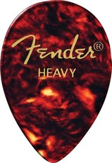 Fender 358 Shape Classic Celluloid Tortoise Shell Heavy Pick