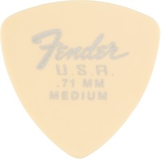 Fender Dura-Tone 346 Medium .71mm Delrin Pick (Olympic White)