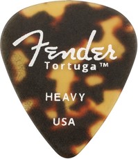 Fender Tortuga 351 Heavy Ultem Pick (Shell)