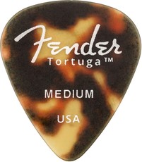 Fender Tortuga 351 Medium Ultem Pick (Shell)
