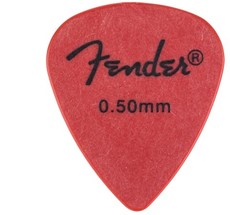 Fender Touring Red 0.50mm Pick