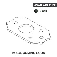 Graphtech Ratio InvisoMatch Premium Mounting Plate for Gibson Screw Hole (Black)