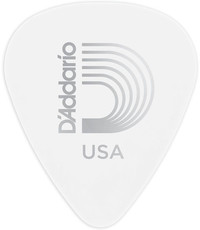 Planet Waves 1CWH4 Classic Celluoid Medium Pick (White)