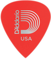 Planet Waves 6DRD1 Duralin Precision .50mm Super Light Pick (Red)