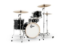 Gretsch CT1-J484-PB Catalina Club Series 4pc Acoustic Drum Shell Pack - Piano Black (14 12 14 18 Inch)