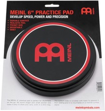 Meinl MPP-6 6 Inch Practice Pad (Black)