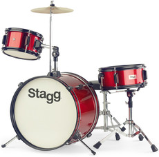 Stagg TIM JR 3/16 RD 3pc Junior Drum Kit (Red)