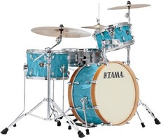 Tama CR30VS-TSH Superstar Classic NEO-MOD 3pc Shells Only Acoustic Drum Kit - Turquoise Satin Haze (12 14 20 Inch)