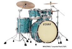 Tama MR42TMVS Starclassic Maple Series 4pc Limited Edition Acoustic Drum Kit - Turquoise Pearl (10 12 16 22 Inch)