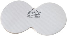 REMO KS-0012-PH Falam Slam Double Pedal Bass Drum Impact Pad (White)