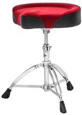 Mapex T765A Motorcycle Seat Drum Throne (Red)