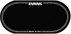 Evans EQPB2 EQ Black Nylon Double Patch