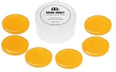 Meinl MDH Drum Honey 6-Piece Drum Damper Gel Pads with Case (Yellow)