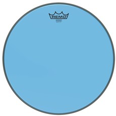 REMO BE-0312-CT-BU Emperor Colortone Blue Series 12 Inch Tom Batter Drum Head (Blue)
