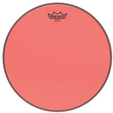 REMO BE-0312-CT-RD Emperor Colortone Red Series 12 Inch Tom Batter Drum Head (Red)