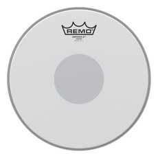 REMO BX-0110-10 10 Inch Emperor X Coated Tom Batter Drum Head with Black Dot