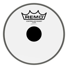 REMO CS-0306-10 6 Inch Controlled Sound Clear Tom Batter Drum Head with Black Dot