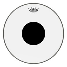 REMO CS-0315-10 15 Inch Controlled Sound Clear Tom Batter Drum Head with Black Dot