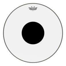 REMO CS-0318-10 18 Inch Controlled Sound Clear Tom Batter Drum Head with Black Dot