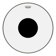 REMO CS-1320-10 20 Inch Controlled Sound Clear Bass Drum Batter Drum Head with Black Dot