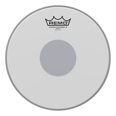 REMO CX-0110-10 10 Inch Controlled Sound X Coated Batter Drum Head with Bottom Black Dot