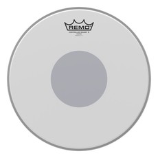REMO CX-0112-10 12 Inch Controlled Sound X Coated Batter Drum Head with Bottom Black Dot
