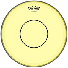 REMO P7-0313-CT-YE Powerstroke 77 Colortone Yellow Series 13 Inch Snare Batter Drum Head (Yellow)