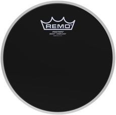 REMO PS-0408-MP 08 Inch Pinstripe Ebony Crimplock Marching Tenor Batter Drum Head