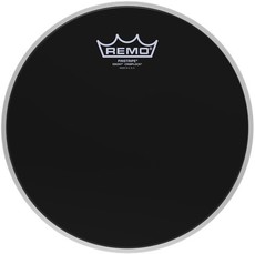 REMO PS-0410-MP 10 Inch Pinstripe Ebony Crimplock Marching Tenor Batter Drum Head