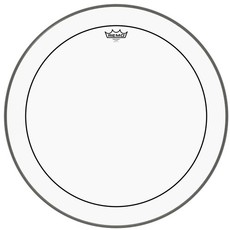 REMO PS-1324-00 24 Inch Pinstripe Clear Bass Drum Batter Drum Head