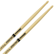 Promark RBWKW Will Kennedy Signature Hickory Wood Tip Drum Sticks (Natural)