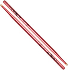 Zildjian Z5ACP Chroma Series 5A Hickory Wood Tip Metallic Drum Sticks (Pink)