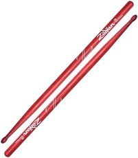 Zildjian Z5AR Hickory Series 5A Wood Tip Hickory Drum Stick (Red)