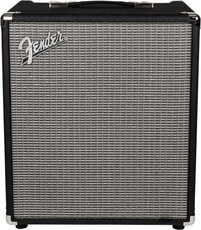 Fender Rumble 100 (V3) 100 watt 12 Inch Bass Amplifier Combo (Black and Silver)
