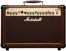 Marshall AS50D 50 watt 2x8 Inch Acoustic Guitar Amplifier Combo (Brown)