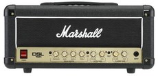 Marshall DSL15H DSL Series 15 watt Valve Electric Guitar Amplifier Head (Black)